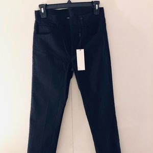 HELMUT LANG Black Creased Jean Size 4